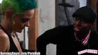 Hot anal meeting with an emotional blond girl in stockings and pantyhose