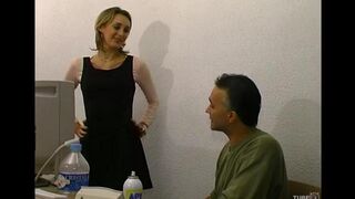 An older brother fucks his younger sister, who is very sexy and hot