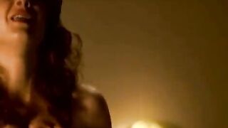 The girl is modest, but she does not give up her lustful desires
