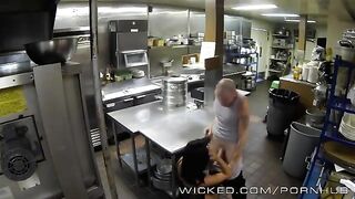 A chick worked hard and really wanted to relax and have sex