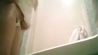 Camera in the toilet, a graduate pees without knowing