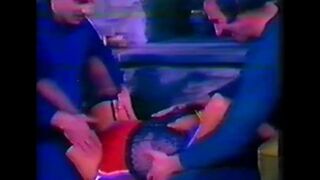 Retro porn with a hot Italian threesome scene