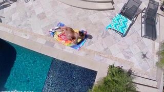 A negro with a huge cock fucked his neighbor in different poses