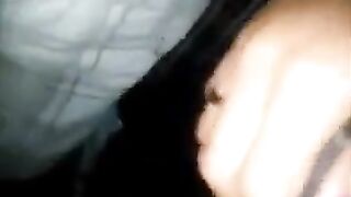 Fingered cock in the subway, finishing happened soon