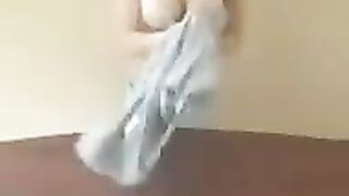 A chick with big milk teaches you how to do it right