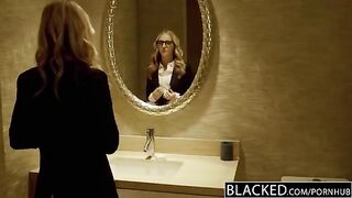 Thanks to the long black member, the girl experienced her first orgasm