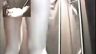 Camera hidden in the locker room of the underwear store