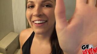 Sex in the bathroom is always a pleasant quickie