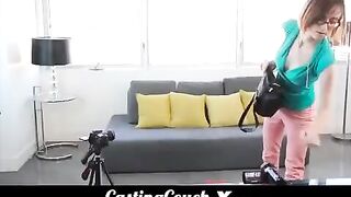 Cute girls audition for porn movies and share their orgasms with strangers