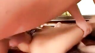 This Asian also wanted to try anal sex, it was amazing