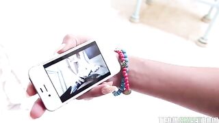 Alaina Kristar got horny and wanted sex after watching a porn video