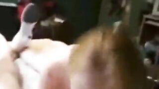 Girl was carried in the back seat, she did not expect such passion