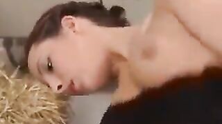 Brunette German mature gets her pussy nyloned and stuffed