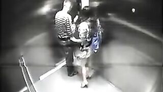 Another hot chick getting fucked in a hidden hotel room chamber