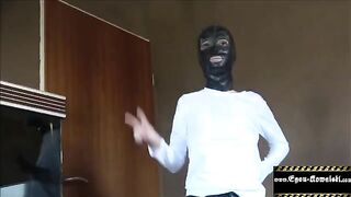 The girl was fucked by her boyfriend's small cock