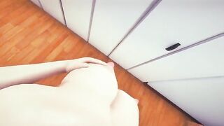 The strongest woman in the world gets her boobs massaged