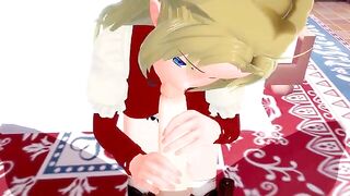 Jobless Reincarnation Mushoku Tensei - Eris Greyrat receives passionate 3D hentai creampie