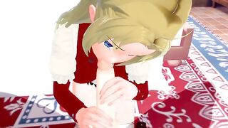 Jobless Reincarnation Mushoku Tensei - Eris Greyrat receives passionate 3D hentai creampie