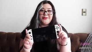 Unboxing of the new Switch OLED - Lizren's big ass