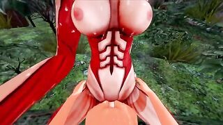 Attack on Titan Halloween Special - Sex with Titan Annie - PPRN