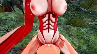 Attack on Titan Halloween Special - Sex with Titan Annie - PPRN