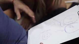 Lucky teacher fucked blonde slut Lovita Fate hard