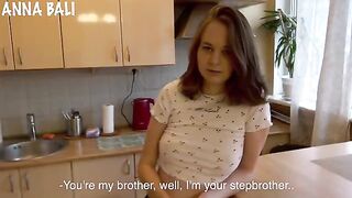 A young guy saw his stepsister posing nude for a camera
