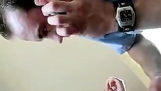 Fisting anal sex with phone and remote control action