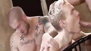 Three is always more fun when fucking gay boys