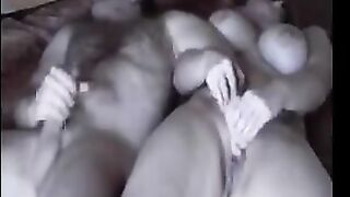 A fat woman has sex, hidden camera captures every moment