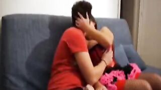 A hot homemade video of sex between brother and sister