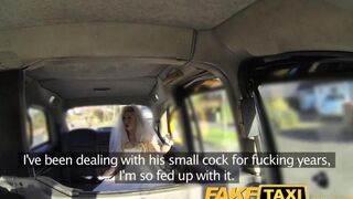 The bride got a wild ride with a taxi driver before the big day