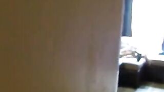 The brother acted as a spy for his sister and her boyfriend on the couch