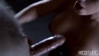 The related slave licks the pussy of the lady