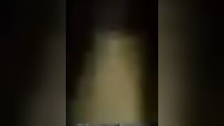 The wife ran in the thong around the apartment, the husband's cock hardened