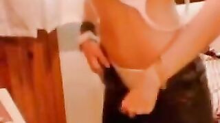 The girl has surprised her friends with something incredible