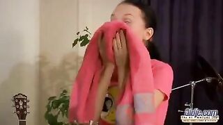 A mature man has anal sex with a young girl
