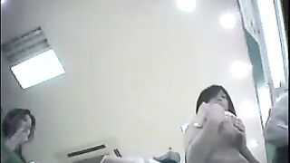 The hidden camera at the checkout shot undies of passing girls in the shop