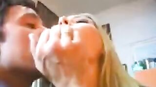 A blonde can get a wealthy man's cock in her pussy
