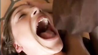 This girl accepts the sperm of all her lovers, no matter how many there are