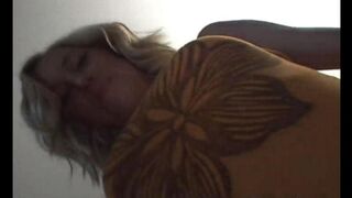 First creamy for the young blond girl Ellie