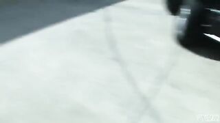 Blonde teen Blair Summers gets fucked on the parking lot, showcasing her daring side