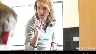 Japanese girl has sex right in the bathroom