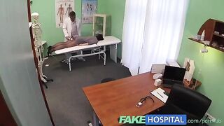 The cunning doctor seduced the patient and examined her intimately