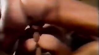 A swingers group has a sperm exchange using their hands
