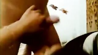 Asian guy fucked hard in his hotel room, amazing view!