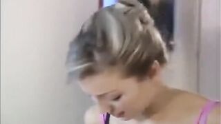 She was fucked by two guys for her first time