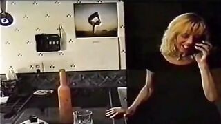 A negro man fucks his wife and watches her finish