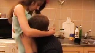 Father got drunk and had sex with his daughter - Russian porn