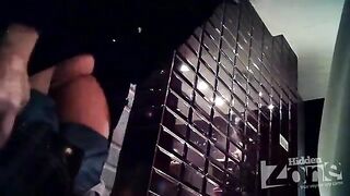 Peeping at the cafe toilet from a hidden camera is not polite